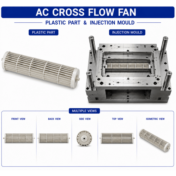 AC Plastic Cross Flow Fan AC Plastic Cross Flow Fan
