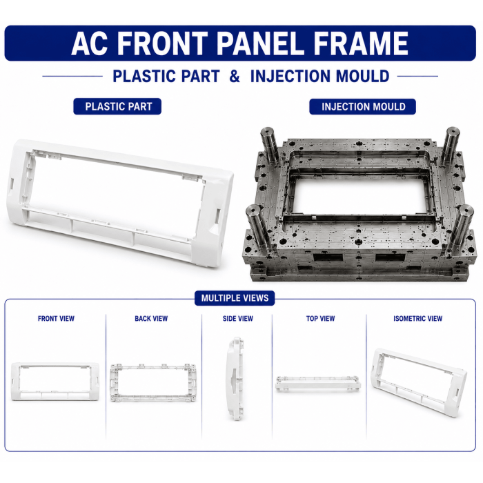 AC Plastic Front Panel Frame AC Plastic Front Panel Frame