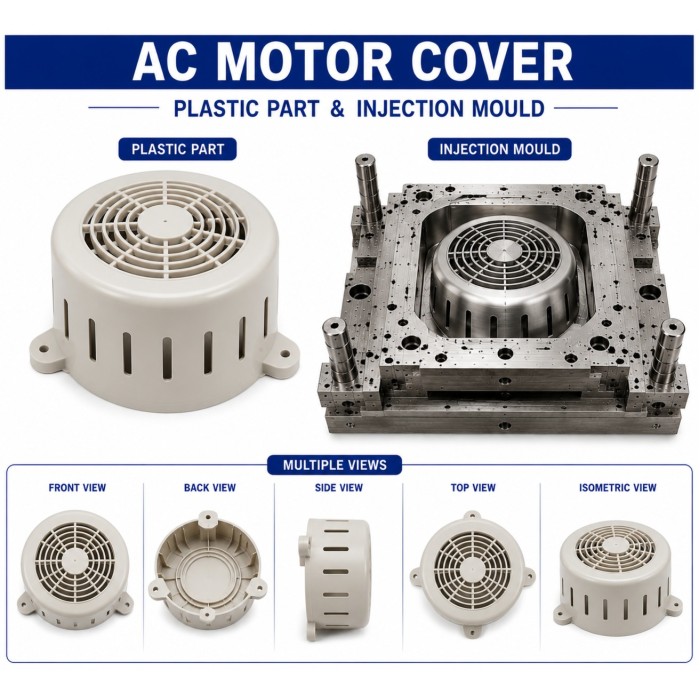 AC Plastic Motor Cover 