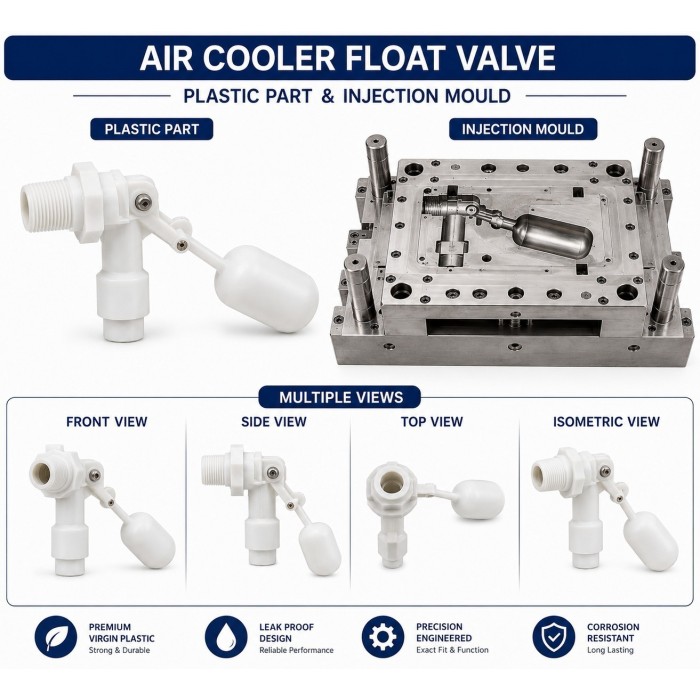 Air Cooler Plastic Float Valve