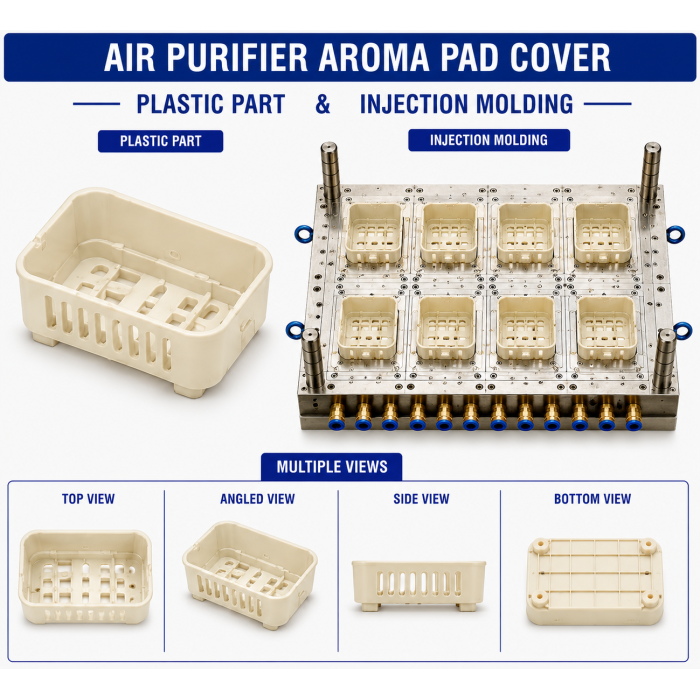 Air Purifier Plastic Aroma Pad Cover Mould and Moulding Service