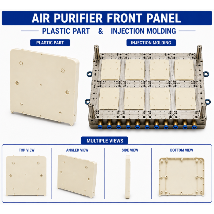 Air Purifier Plastic Front Panel Mould and Moulding Service Air Purifier Plastic Front Panel Mould and Moulding Service