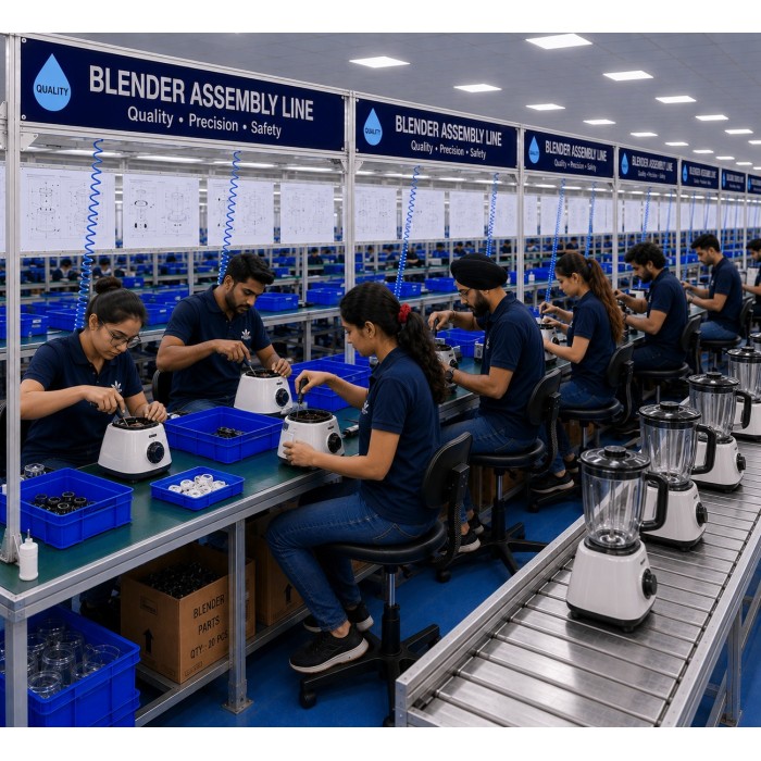 Blender Assembling Service