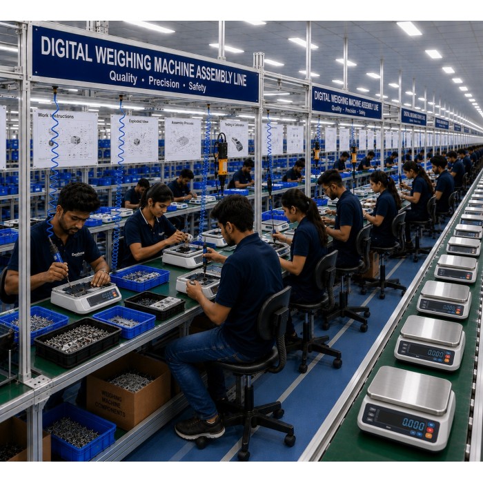 Digital Weighing Machine Assembling Service