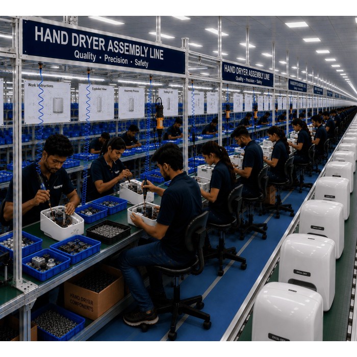 Hand Dryer Assembling Service