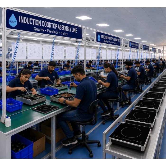 Induction Cooktop Assembling Service