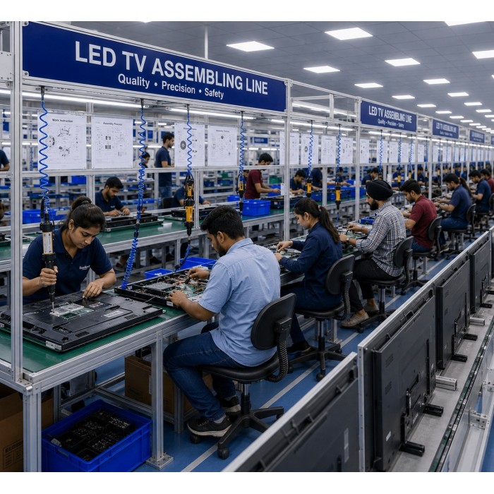 LED TV Assembling Service