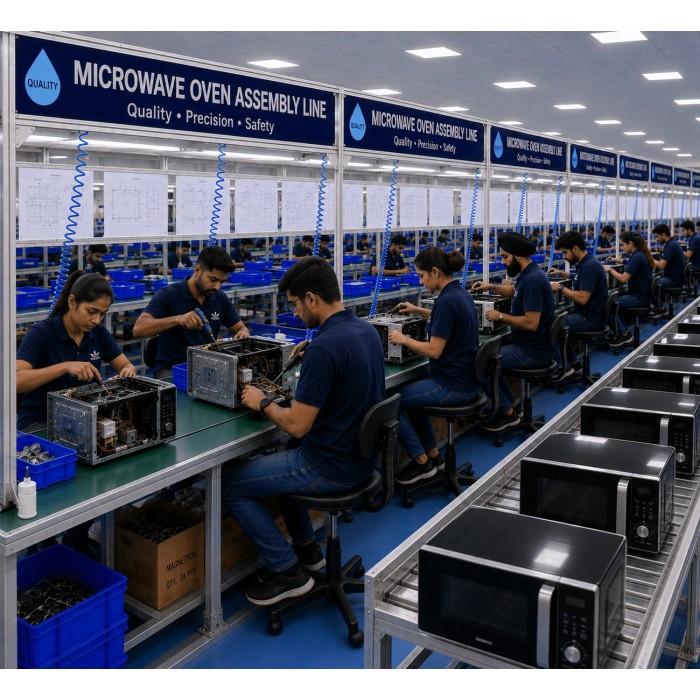 Microwave Oven Assembling Service