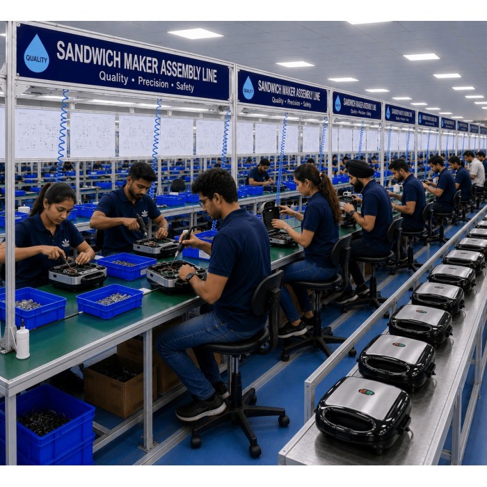 Sandwich Maker Assembling Service