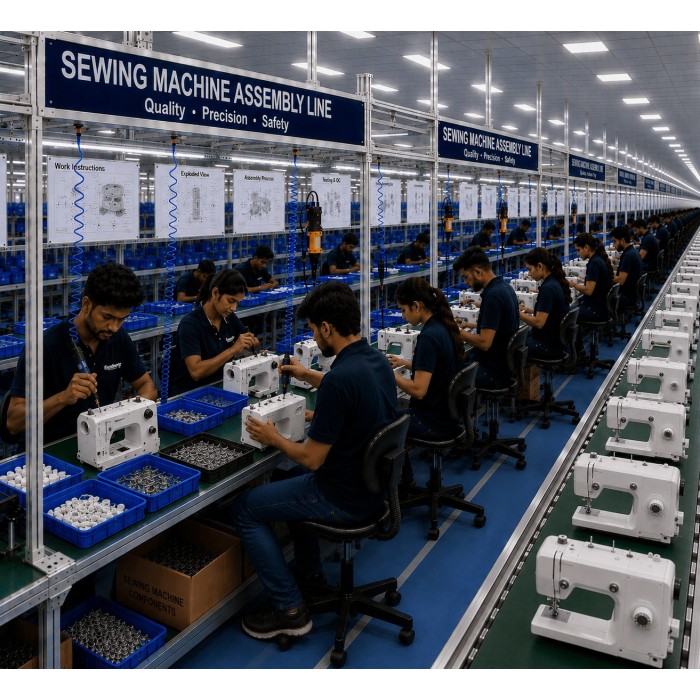 Sewing Machine Assembling Service