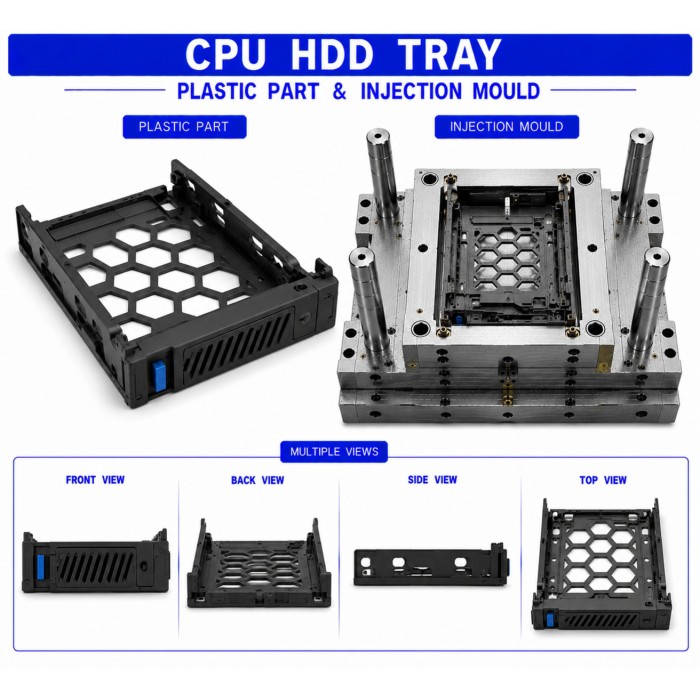 CPU Plastic HDD Tray CPU Plastic HDD Tray