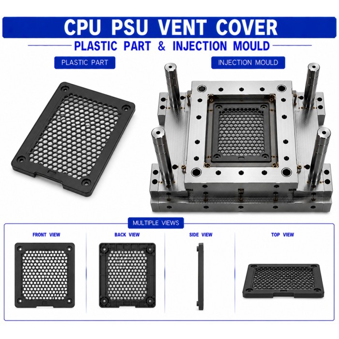 CPU Plastic PSU Vent Cover