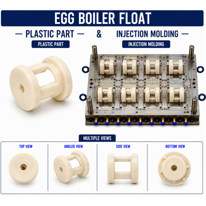 Egg Boiler Plastic Float Mould and Moulding Service