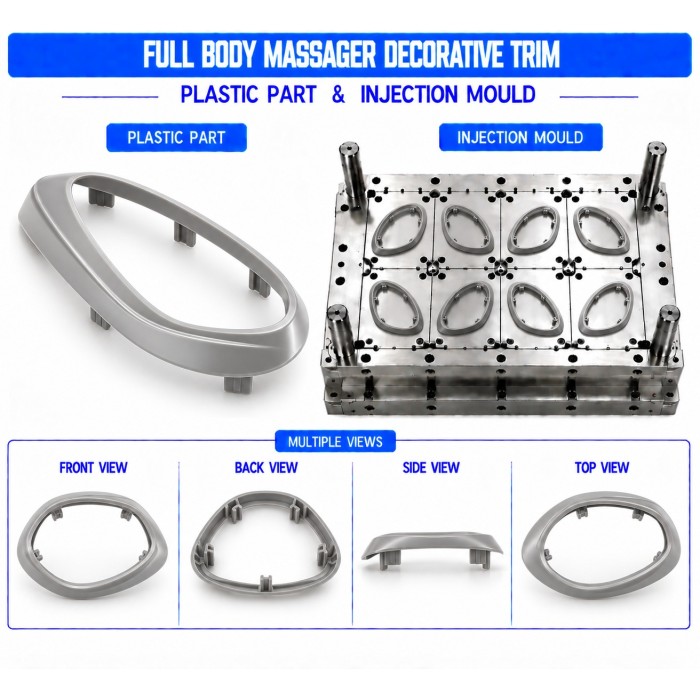 Full Body Massager Plastic Decorative Trim Mould and Moulding Services Full Body Massager Plastic Decorative Trim Mould and Moulding Services