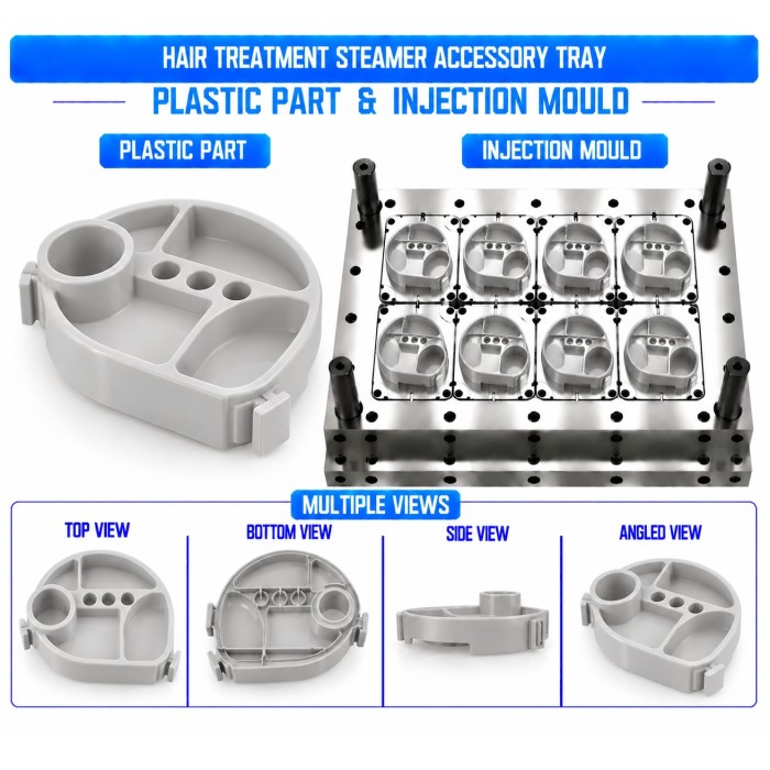 Hair Treatment Steamer Plastic Accessory Tray Mould and Moulding Service