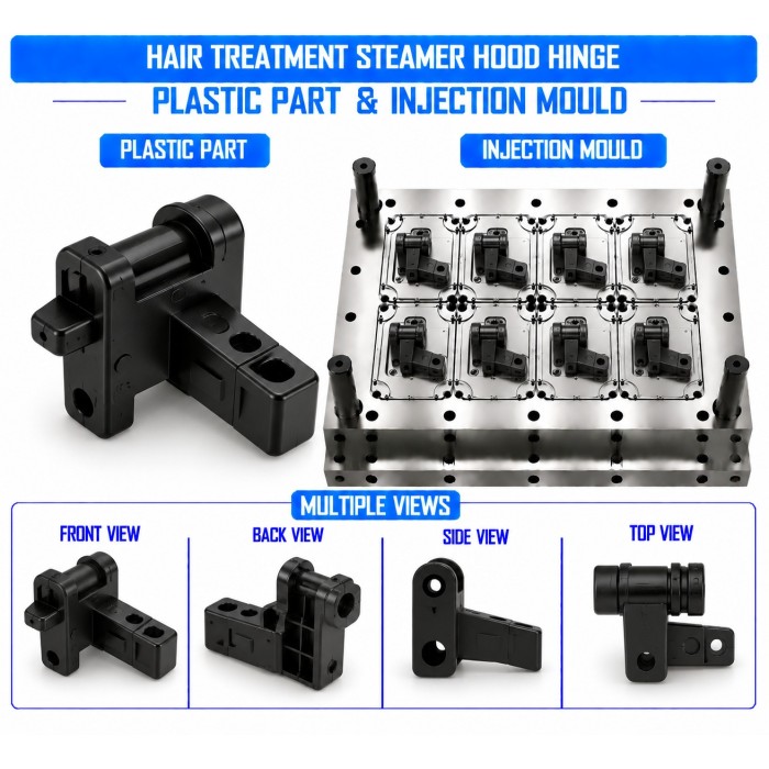 Hair Treatment Steamer Plastic Hood Hinge Mould and Moulding Service