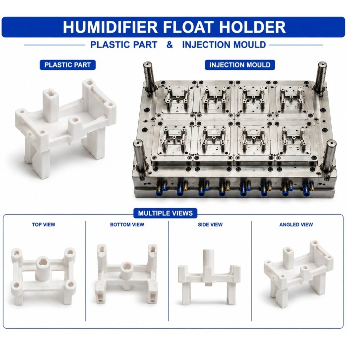 Humidifier Plastic Float Holder Mould and Moulding Service Humidifier Plastic Float Holder Mould and Moulding Service