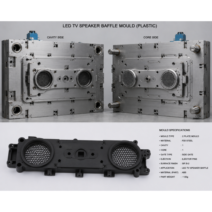 LED TV Speaker Baffle