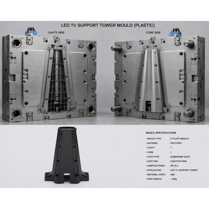 LED TV Supporting Tower Mould