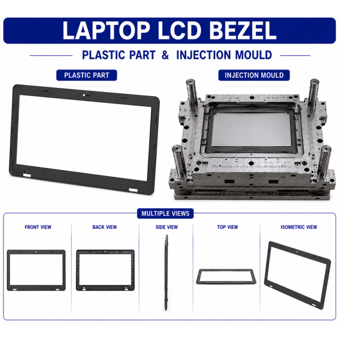 Laptop Plastic LCD Bezel
