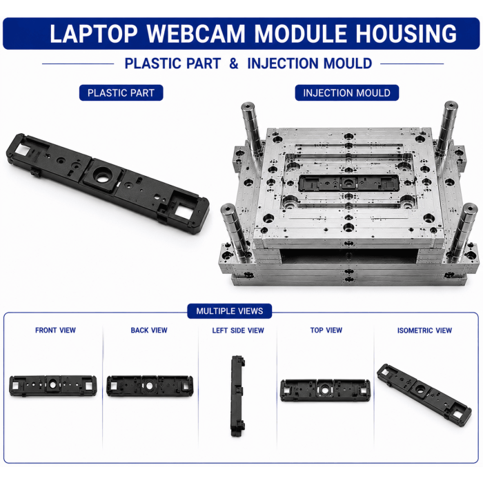 Laptop Plastic Webcam Module Housing
