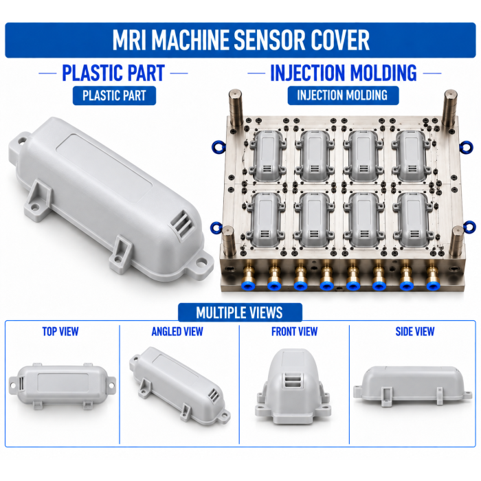 MRI Machine Plastic Sensor Cover Mould and Moulding Services