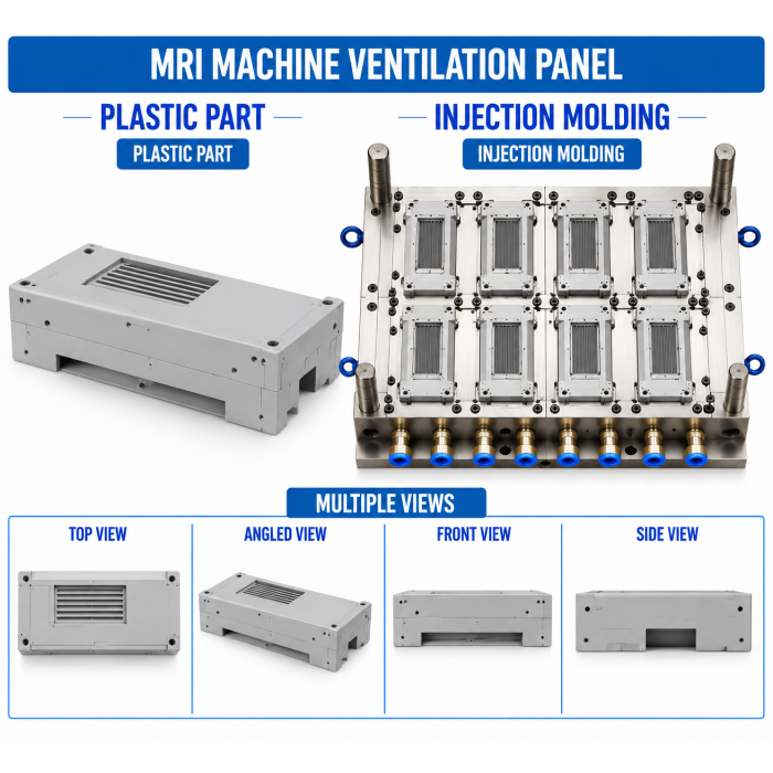 MRI Machine Plastic Ventilation Panel Mould and Moulding Services