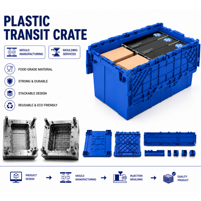 Plastic Transit Crate