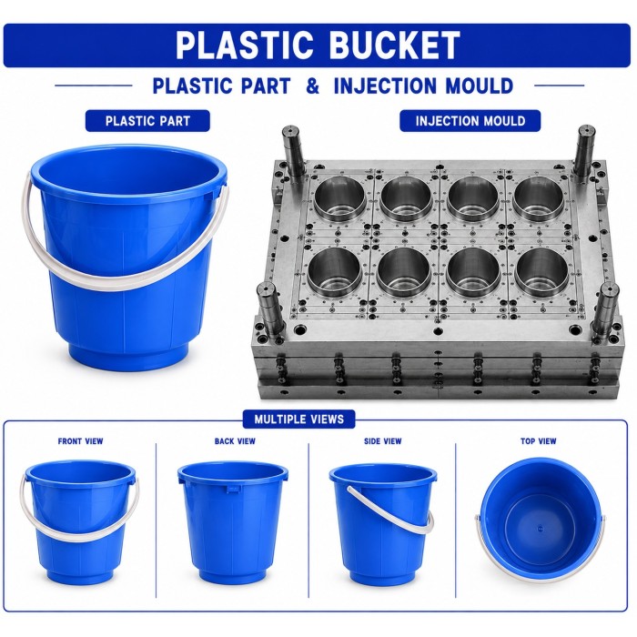 Plastic Bucket Mould and Moulding Service Plastic Bucket Mould and Moulding Service
