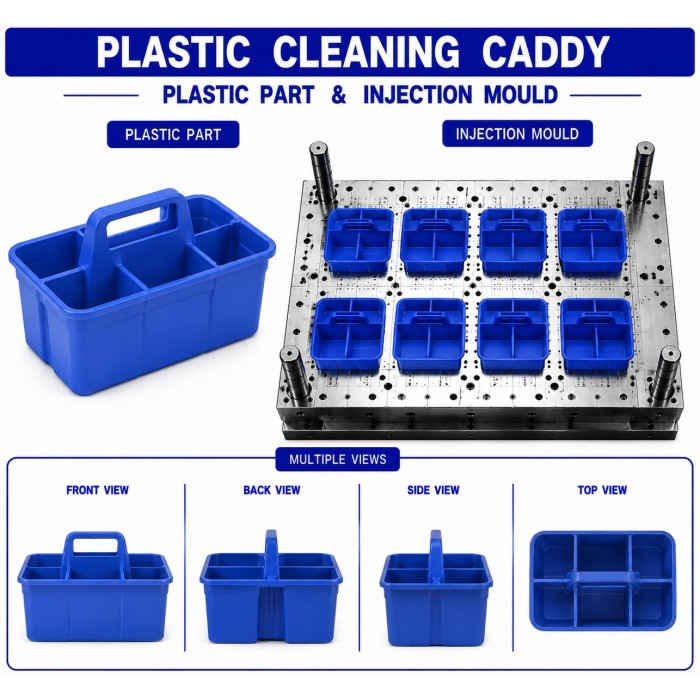Plastic Cleaning Caddy Mould and Moulding Service
