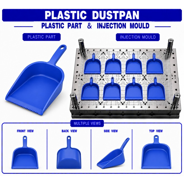 Plastic Dustpan Mould and Moulding Service