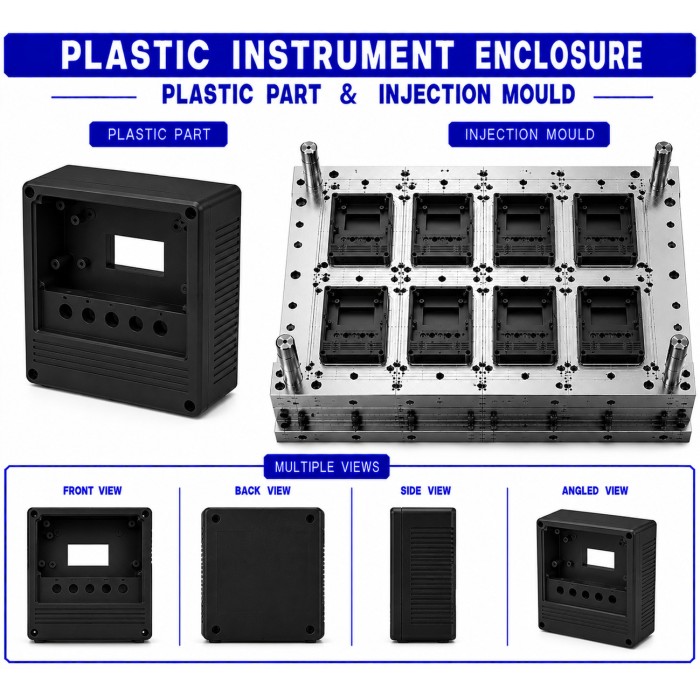 Plastic Instrument Enclosure Mould and Moulding Service Plastic Instrument Enclosure Mould and Moulding Service