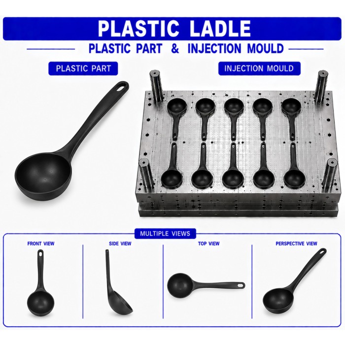 Plastic Ladle Mould and Moulding Service