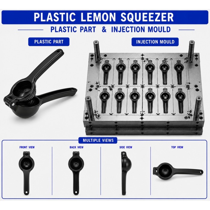 Plastic Lemon Squeezer Mould and Moulding Service