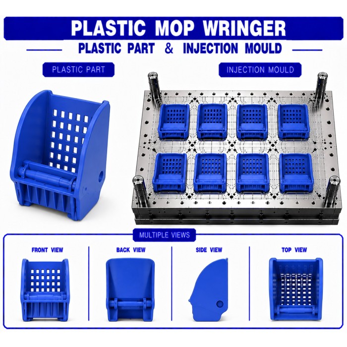 Plastic Mop Wringer Mould and Moulding Service