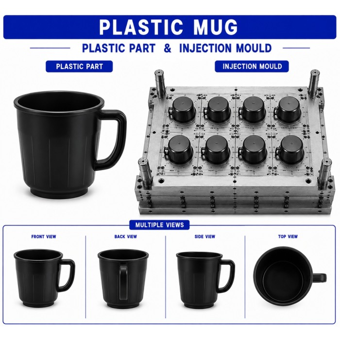 Plastic Mug Mould and Moulding Service Plastic Mug Mould and Moulding Service