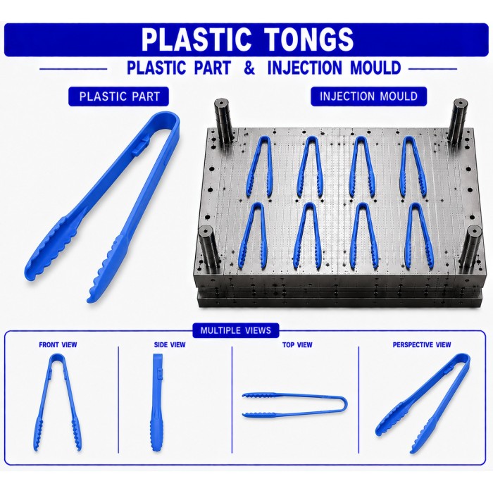 Plastic Tongs Mould and Moulding Service