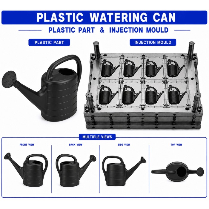 Plastic Watering Can Mould and Moulding Service