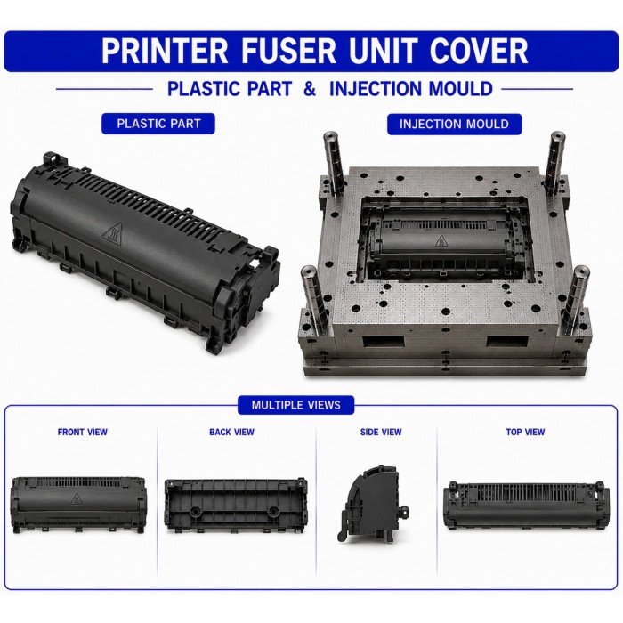 Printer Plastic Fuser Unit Cover