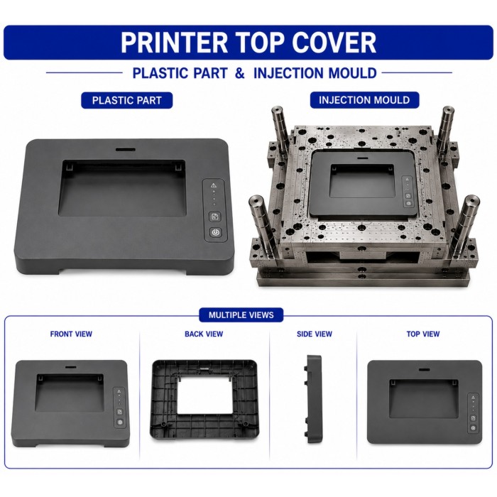 Printer Plastic Top Cover