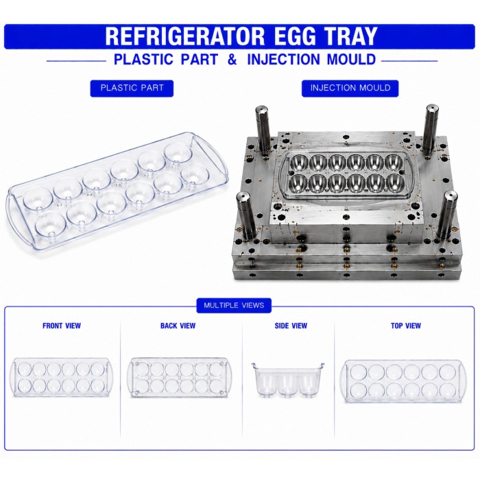 Refrigerator Plastic Egg Tray Refrigerator Plastic Egg Tray