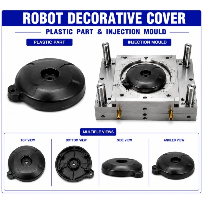 Robot Plastic Decorative Cover Mould and Moulding Services Robot Plastic Decorative Cover Mould and Moulding Services