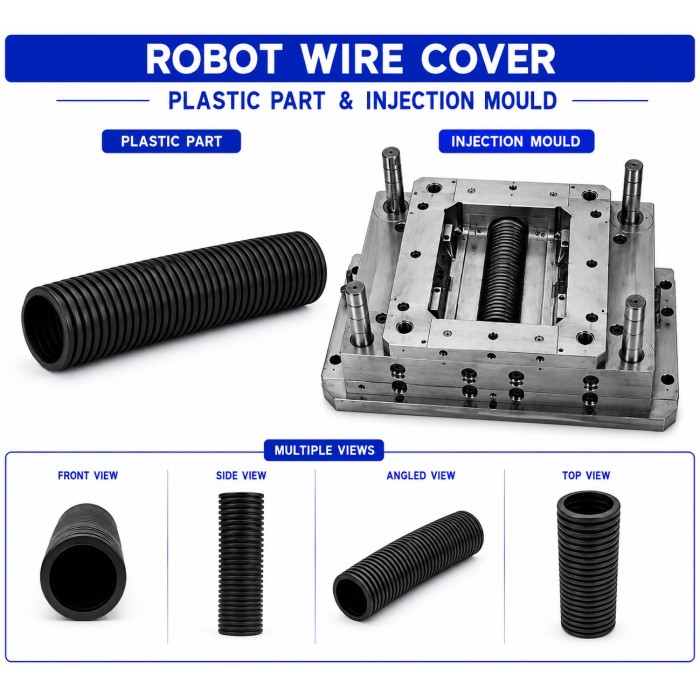 Robot Plastic Wire Cover Mould and Moulding Services Robot Plastic Wire Cover Mould and Moulding Services