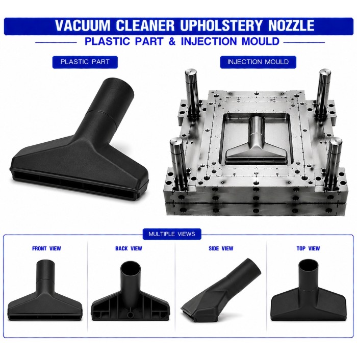 Vacuum Cleaner Plastic Upholstery Nozzle Vacuum Cleaner Plastic Upholstery Nozzle