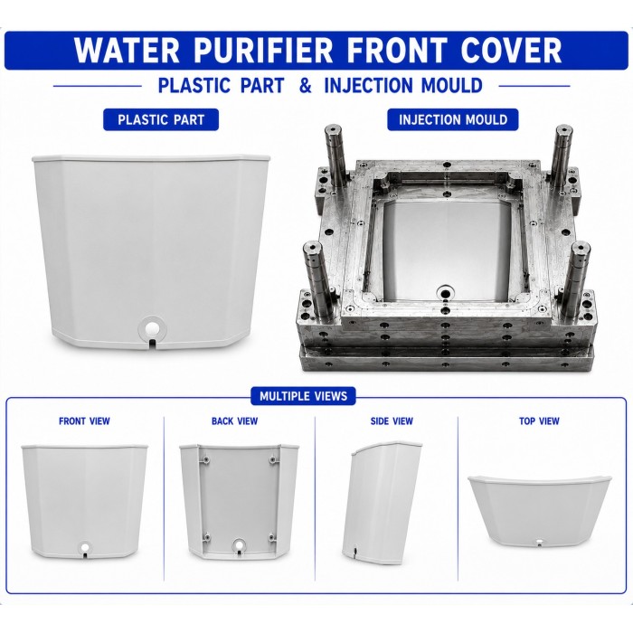 Water Purifier Plastic Front Cover