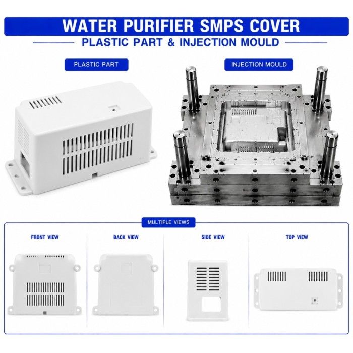 Water Purifier Plastic SMPS Cover 