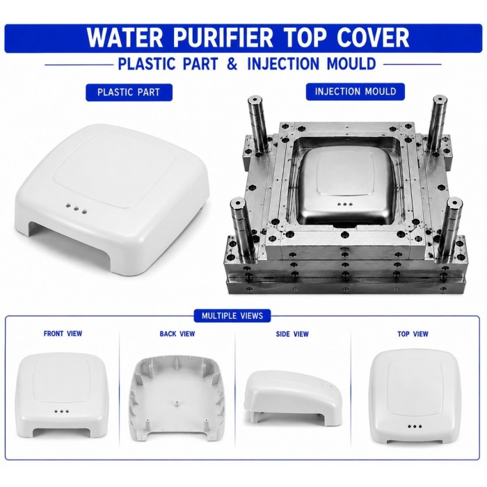 Water Purifier Plastic Top Cover