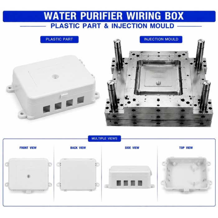 Water Purifier Plastic Wiring Box