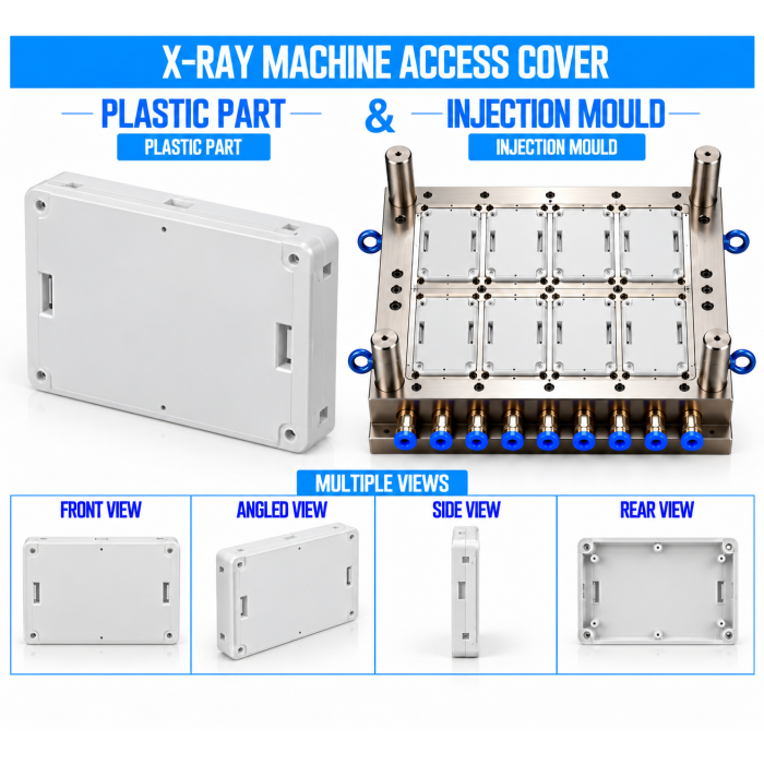 X-Ray Machine Plastic Access Cover Mould and Moulding Service