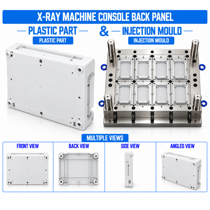 X-Ray Machine Plastic Console Back Panel Mould and Moulding Service